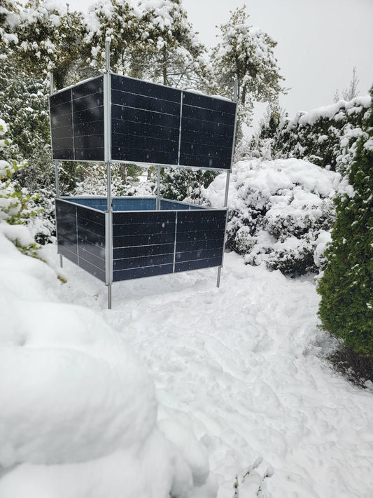 Volumetric Solar: Harnessing Winter Energy