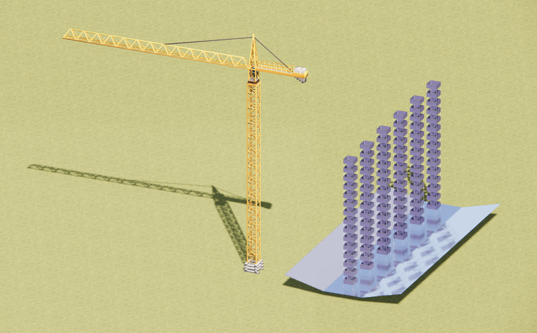 Volumetric Solar: Powering Construction